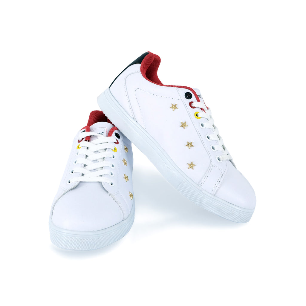 HEROES Deutschland Sneaker – Schwarz-Rot-Gold Fan-Sneaker | Unisex (inkl. 2. Schnürsenkel-Set)