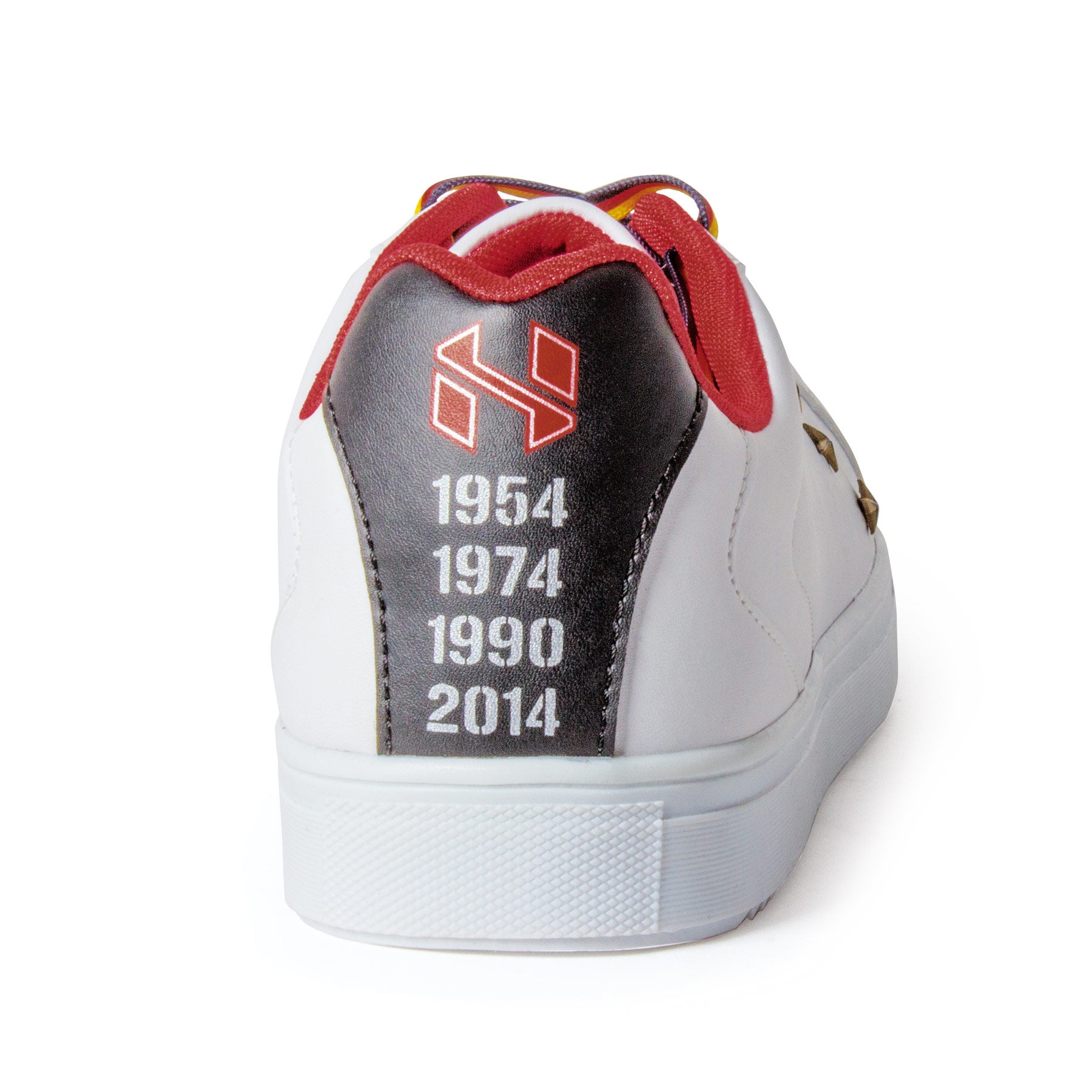 HEROES Deutschland Sneaker – Schwarz-Rot-Gold Fan-Sneaker | Unisex (inkl. 2. Schnürsenkel-Set)